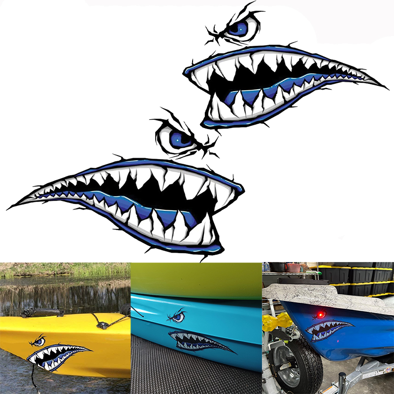 2PCS Shark Teeth Mouth Boat St - Fishing Boat Anchor reseña y precio