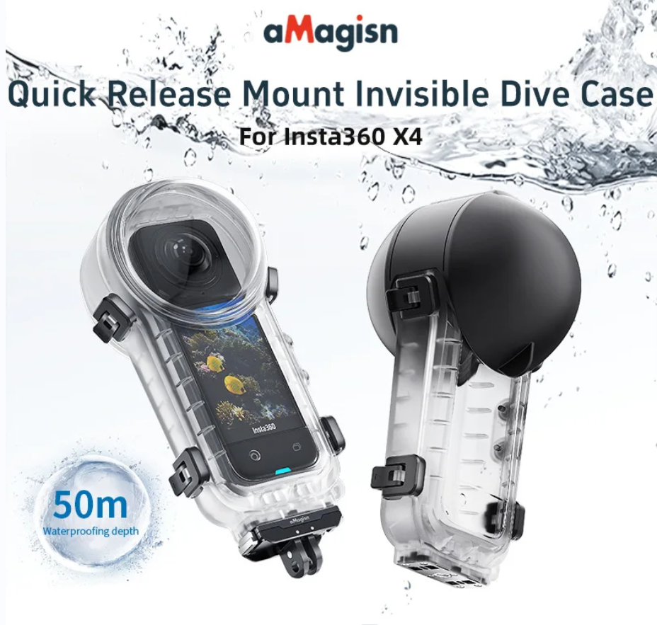 aMagisn For Insta360 X4 50M In - Fishing Boat Cover reseña y precio