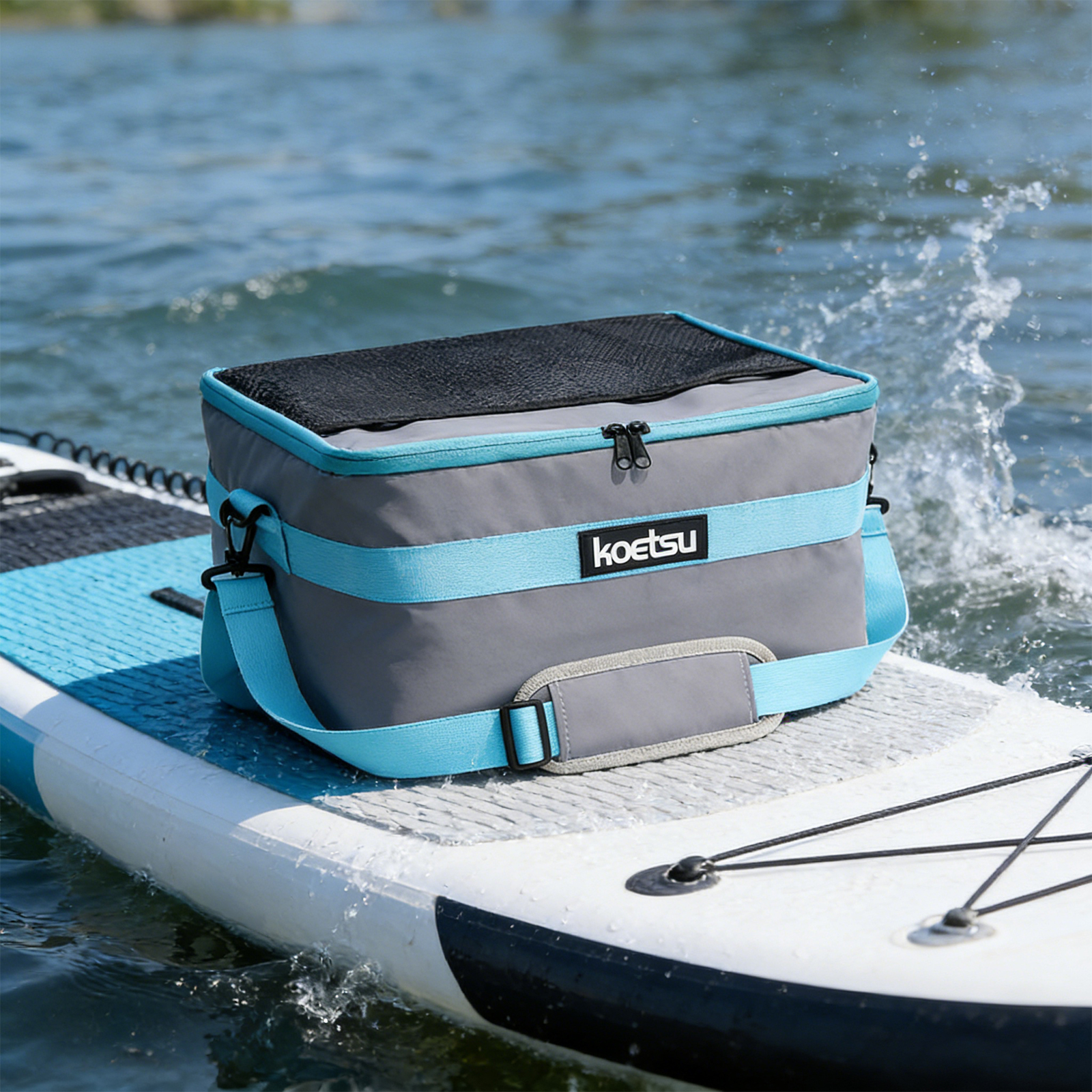 Insulated Paddleboard Cooler w - Fishing Boat Paddle reseña y precio