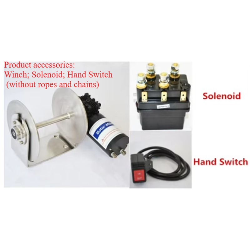 Electric Anchor Drum Winch, 60 - Fishing Boat Anchor Winch reseña y precio
