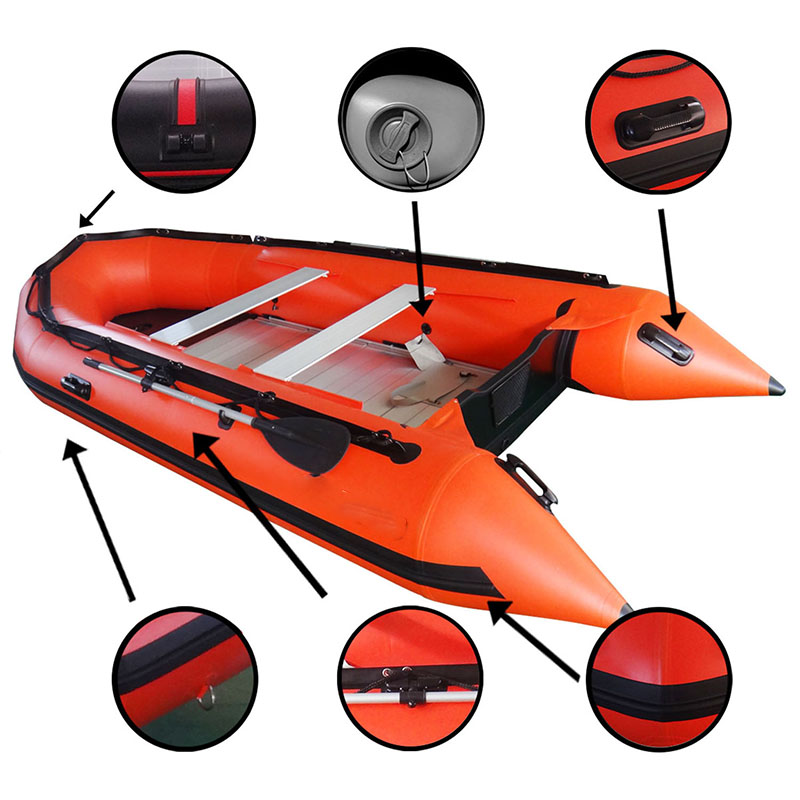 Factory Price Inflatable Rubbe - Fishing Boat Aluminum reseña y precio
