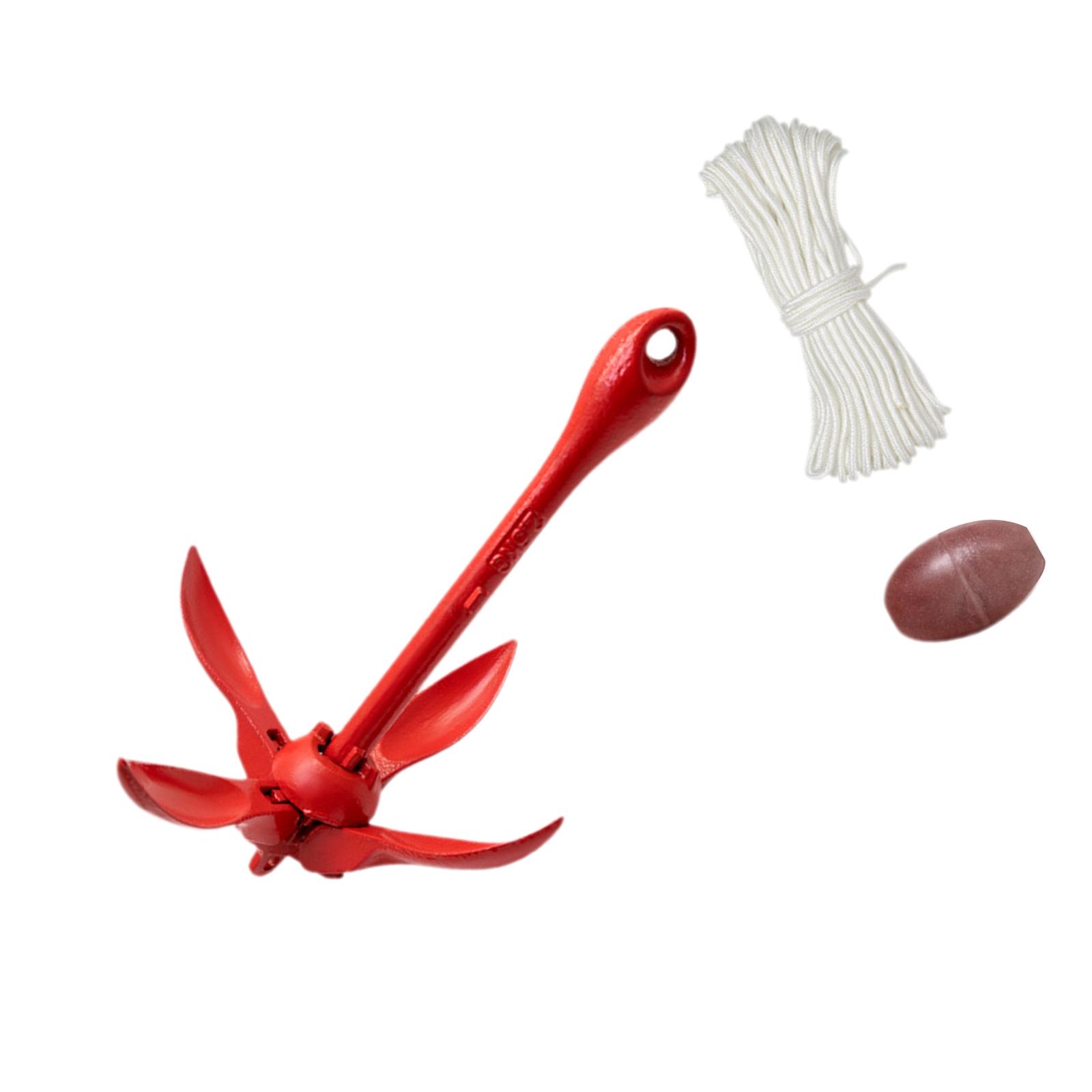 Folding Grapnel Boat Anchor Gr - Fishing Boat Anchor reseña y precio