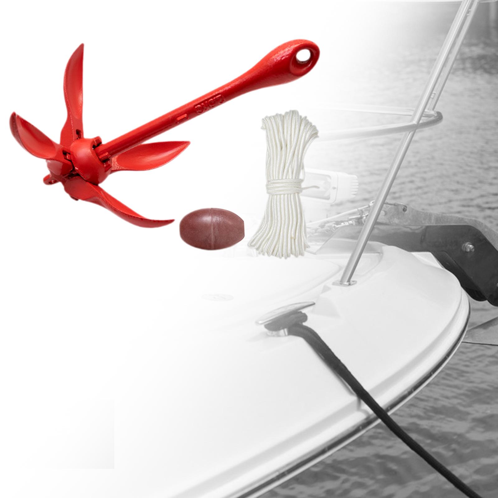 Folding Grapnel Boat Anchor Gr - Fishing Boat Anchor reseña y precio