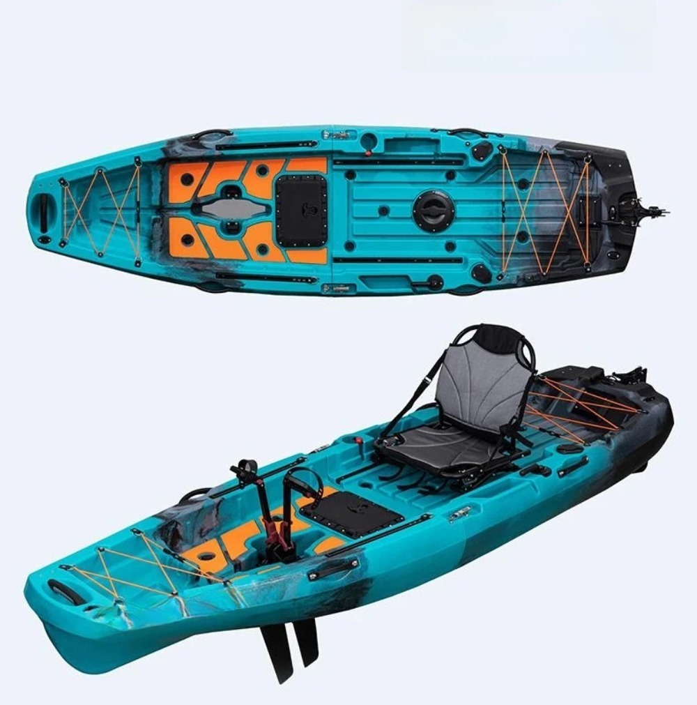 Modular Kayak With Engine Fish - Fishing Boat Paddle reseña y precio