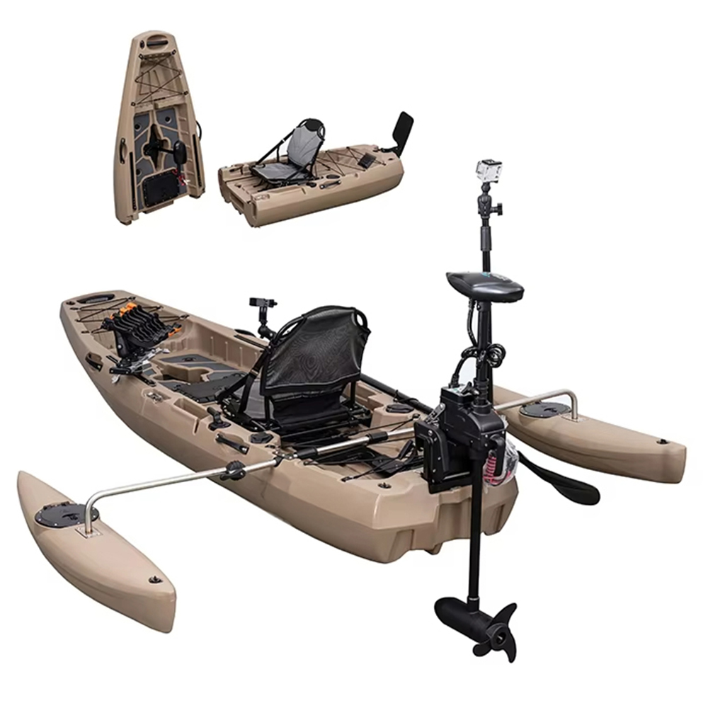 Modular Kayak With Engine Fish - Fishing Boat Paddle reseña y precio