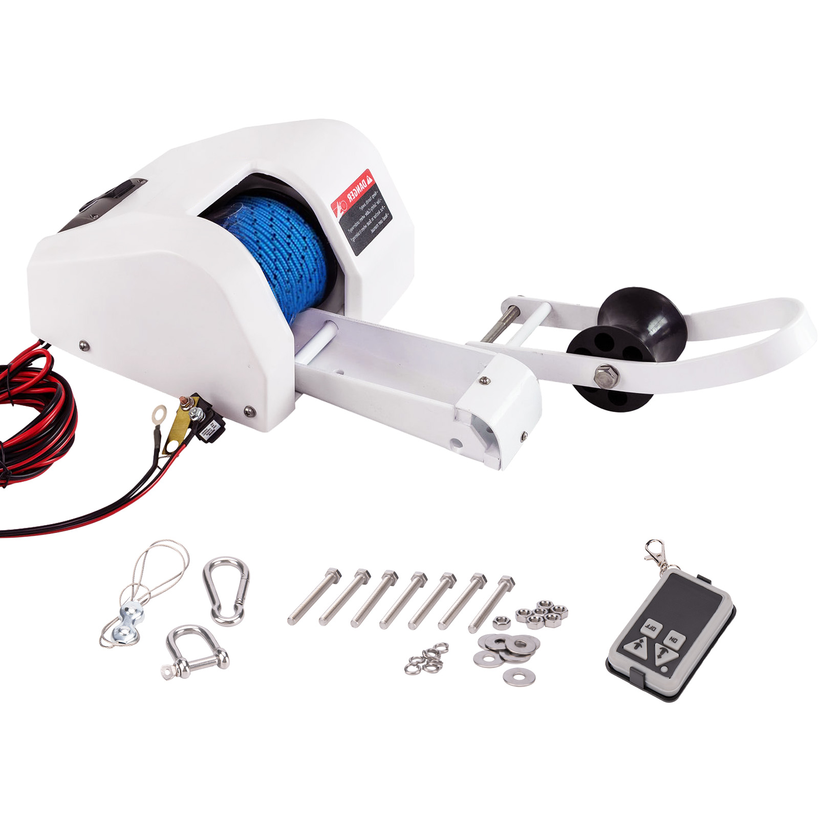 Electric Anchor Winch for Pont - Fishing Boat Anchor reseña y precio