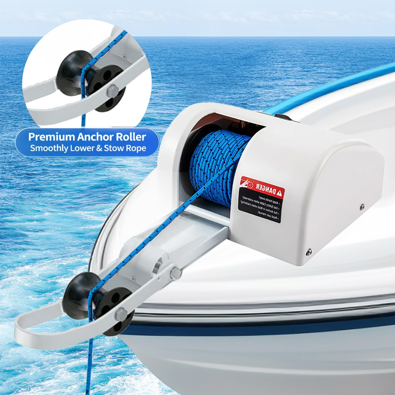 Electric Anchor Winch for Pont - Fishing Boat Anchor reseña y precio