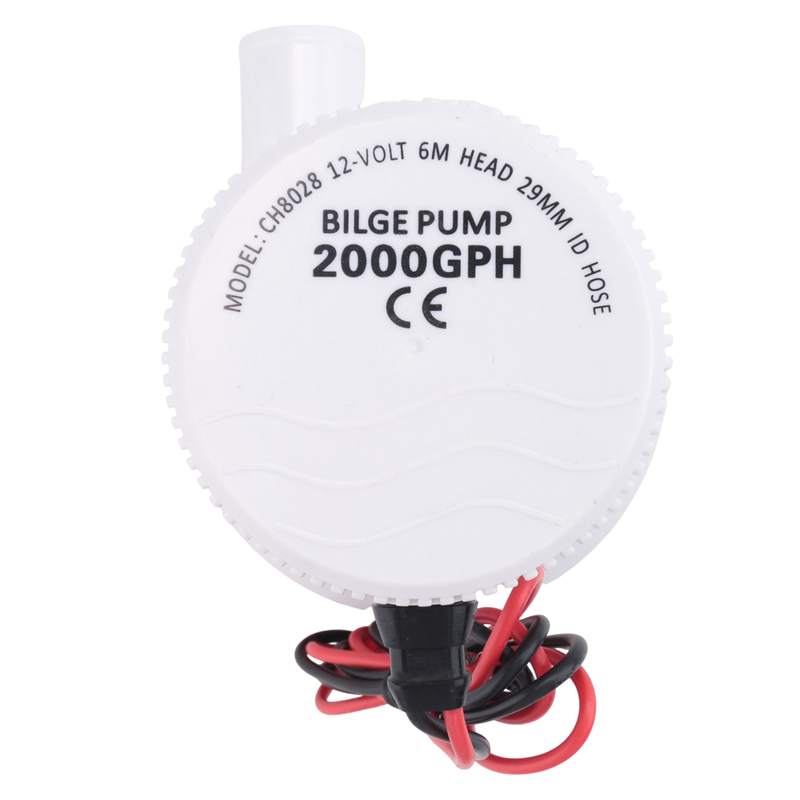 2000GPH Marine Water Bilge Pum - Fishing Boat Bilge Pump reseña y precio