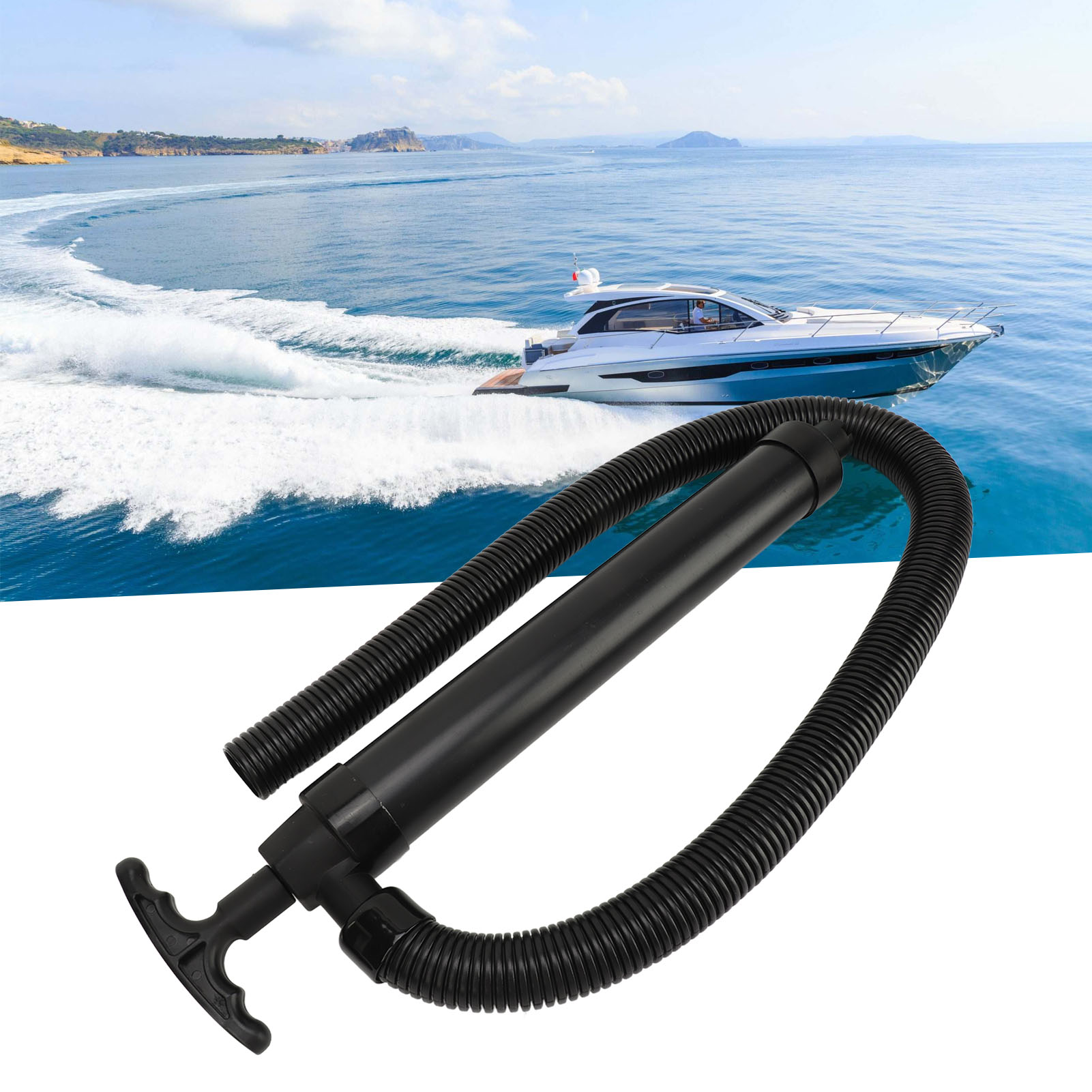 Manual Bilge Pump Hose Boat Ha - Fishing Boat Bilge Pump reseña y precio