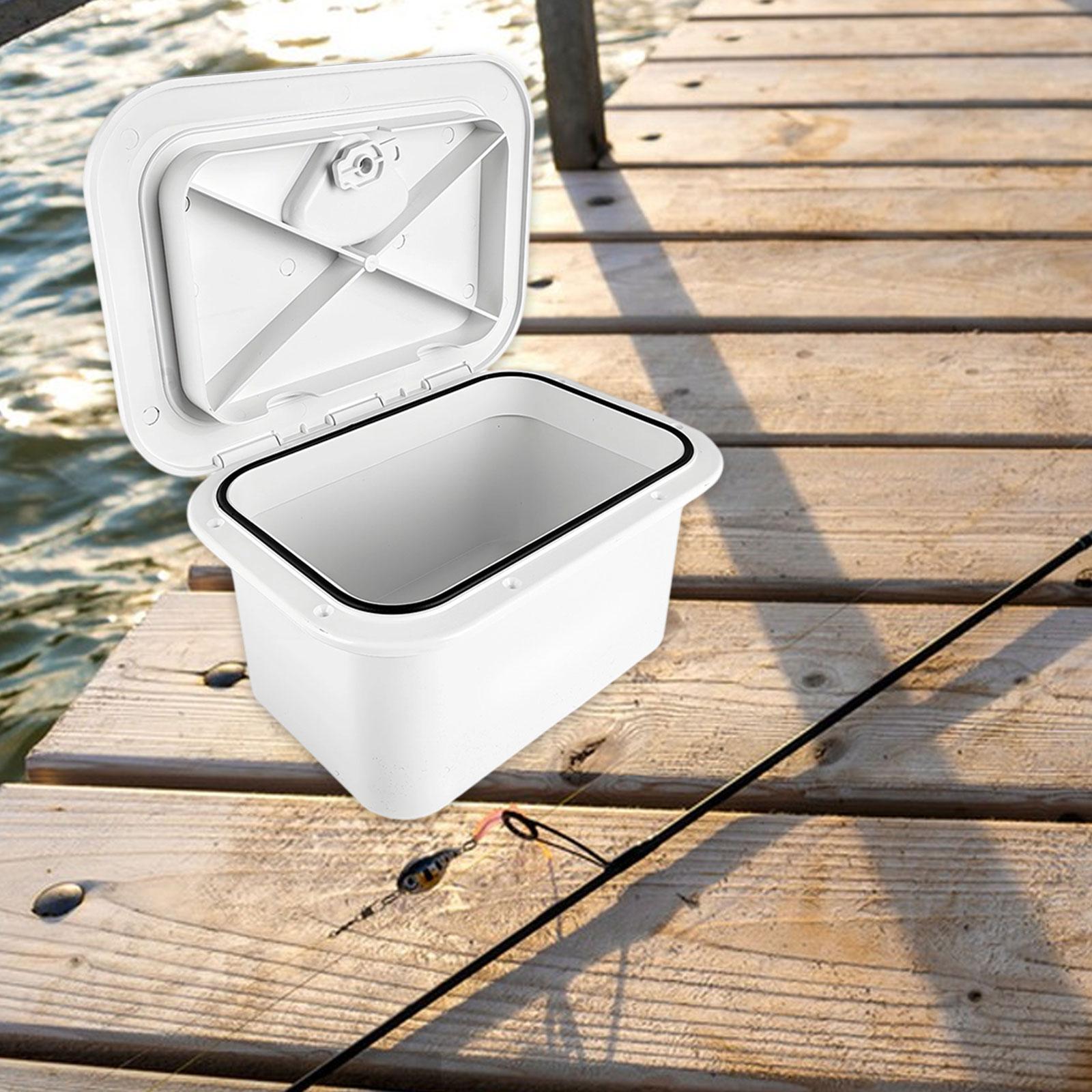 Marine Deck Storage Box Contai - Fishing Boat Cover reseña y precio