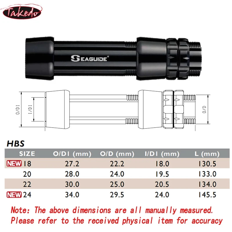 TAKEDO 18# 20# 22# 24# HBS Hea - Fishing Boat Oar reseña y precio