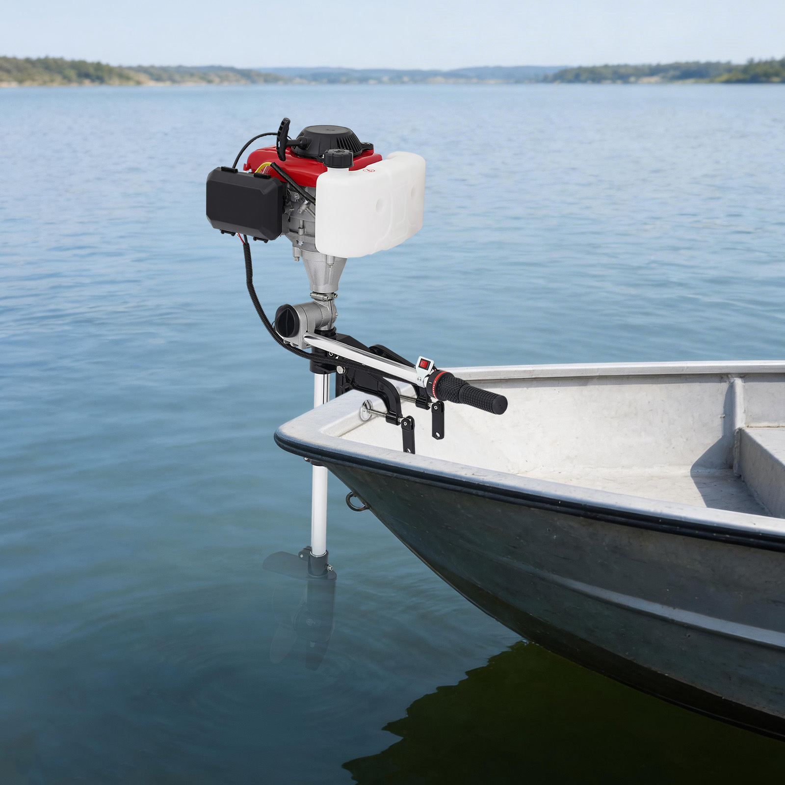 Air Cooled Gasoline Outboard M - Fishing Boat Outboard Motor reseña y precio