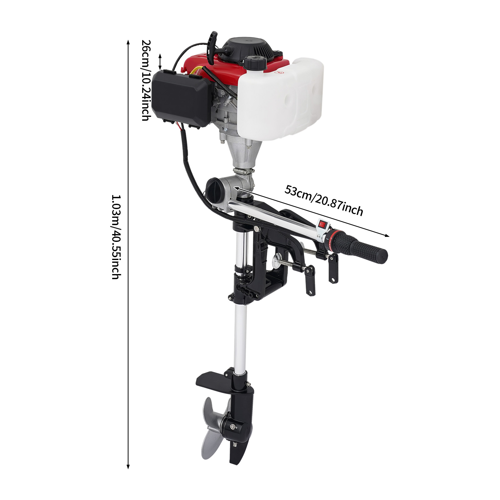 Air Cooled Gasoline Outboard M - Fishing Boat Outboard Motor reseña y precio