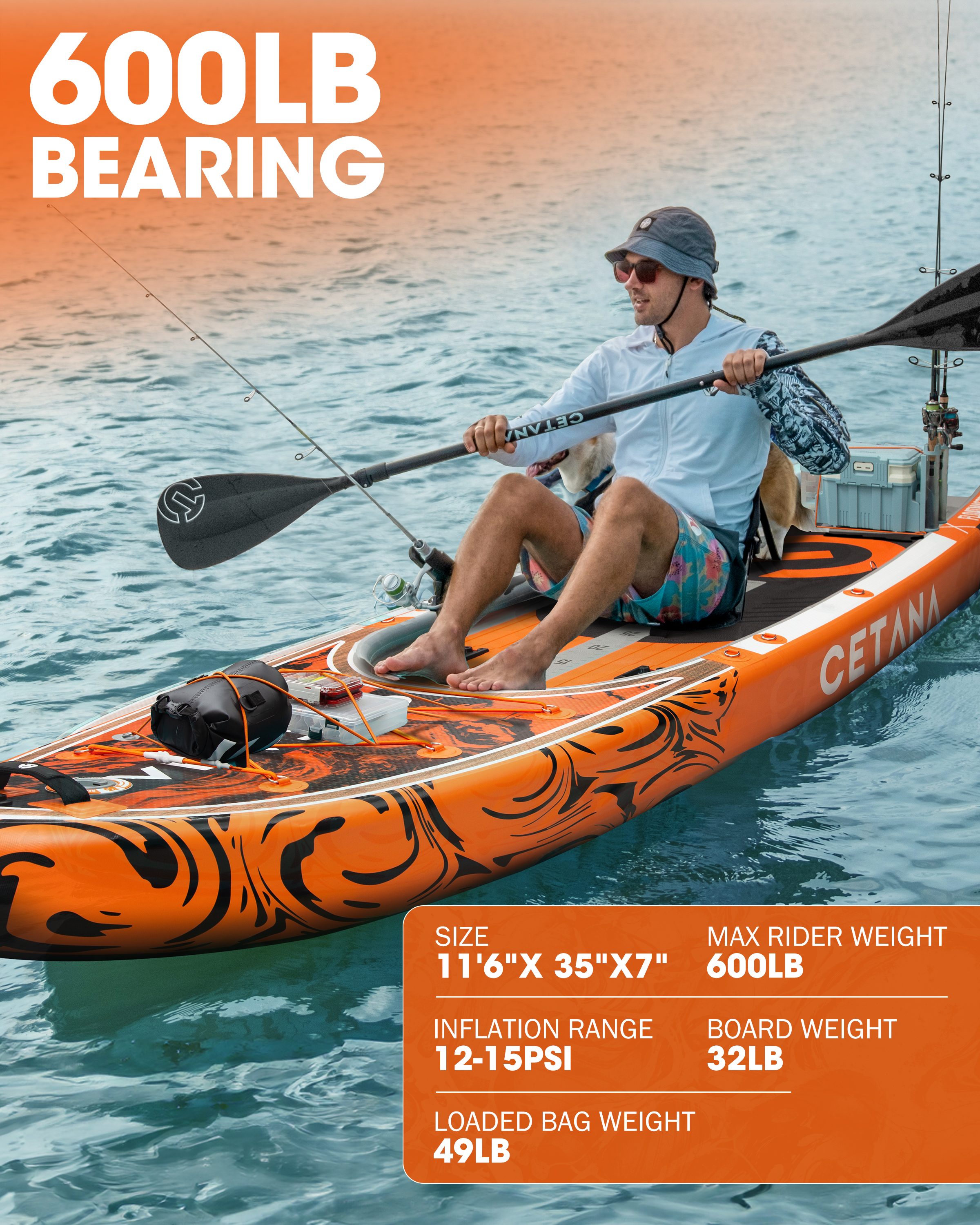 China Factory Inflatable Boat  - Fishing Boat Paddle reseña y precio