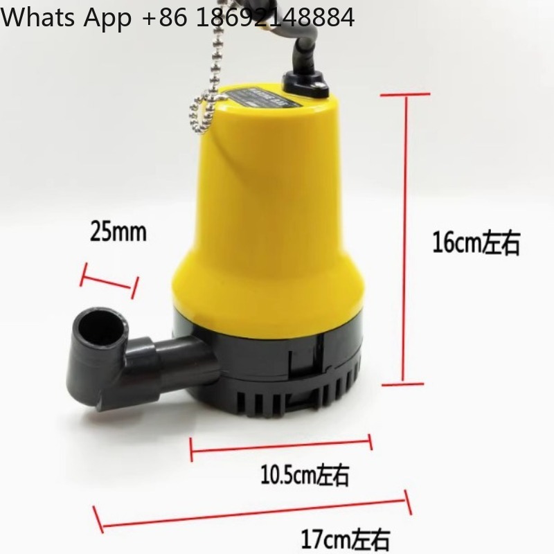 Sailboat bilge pump, fishing b - Fishing Boat Bilge Pump reseña y precio