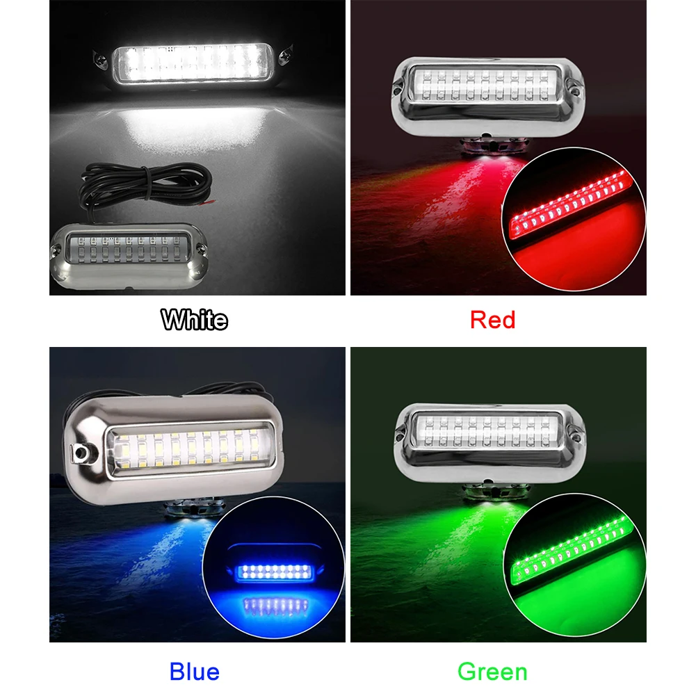27LED Speedboat Lights Stainle - Fishing Boat Navigation Light reseña y precio